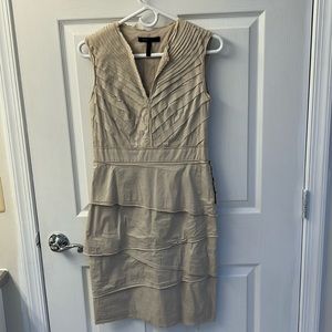 Cotton blend dress